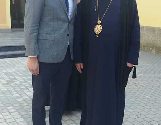 Посета Епископа сремског Василија манастиру Свете Тројице у Кикинди