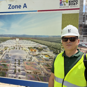 Начелник Севернобанатског управног округа присуствовао обиласку градилишта EXPO 2027
